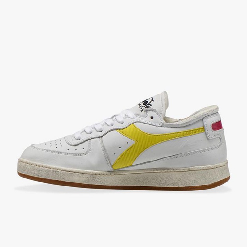 Basket Basse Diadora MI Basket Femme Jaune | BLAYJHW-14