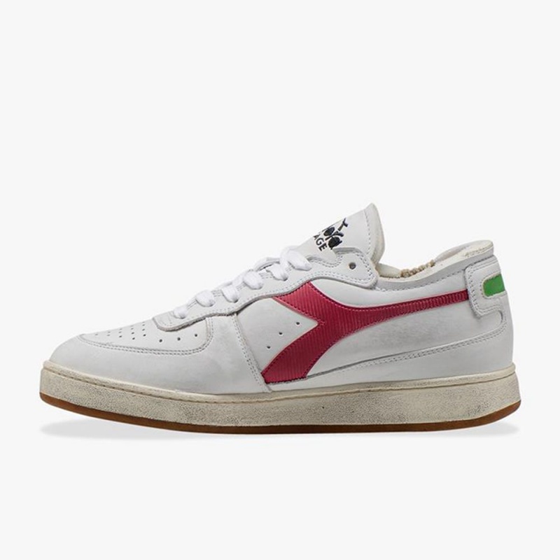 Basket Basse Diadora MI Basket Femme Rouge | BIPVXDM-05