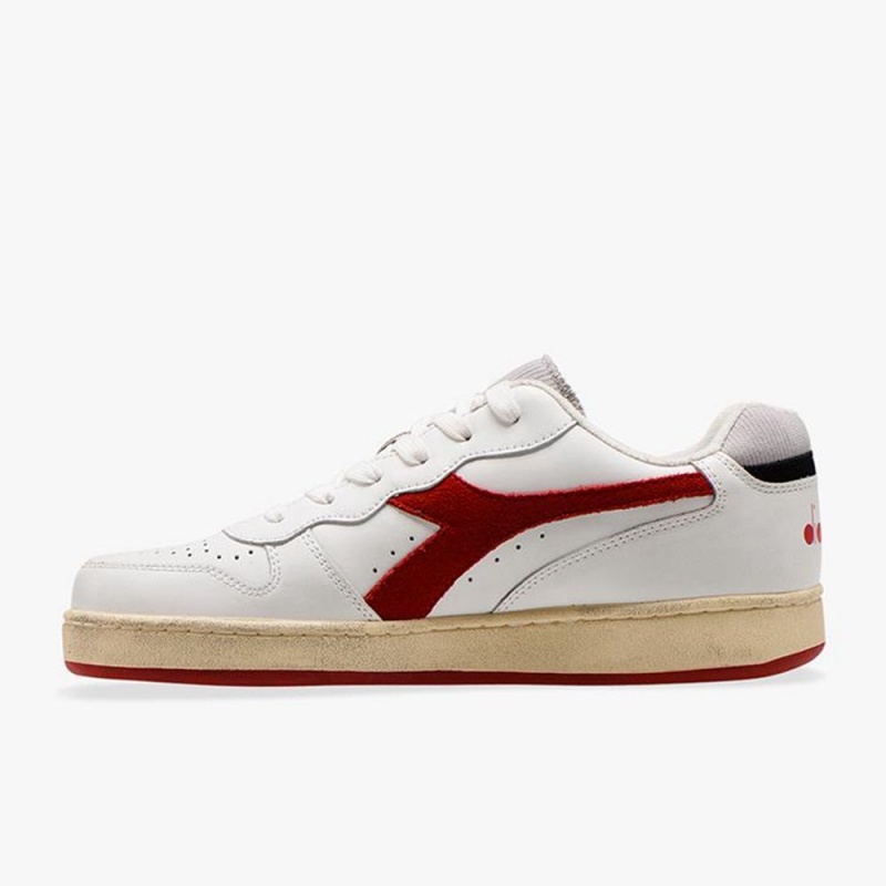 Basket Basse Diadora MI Basket Femme Rouge | MQOXNGY-51