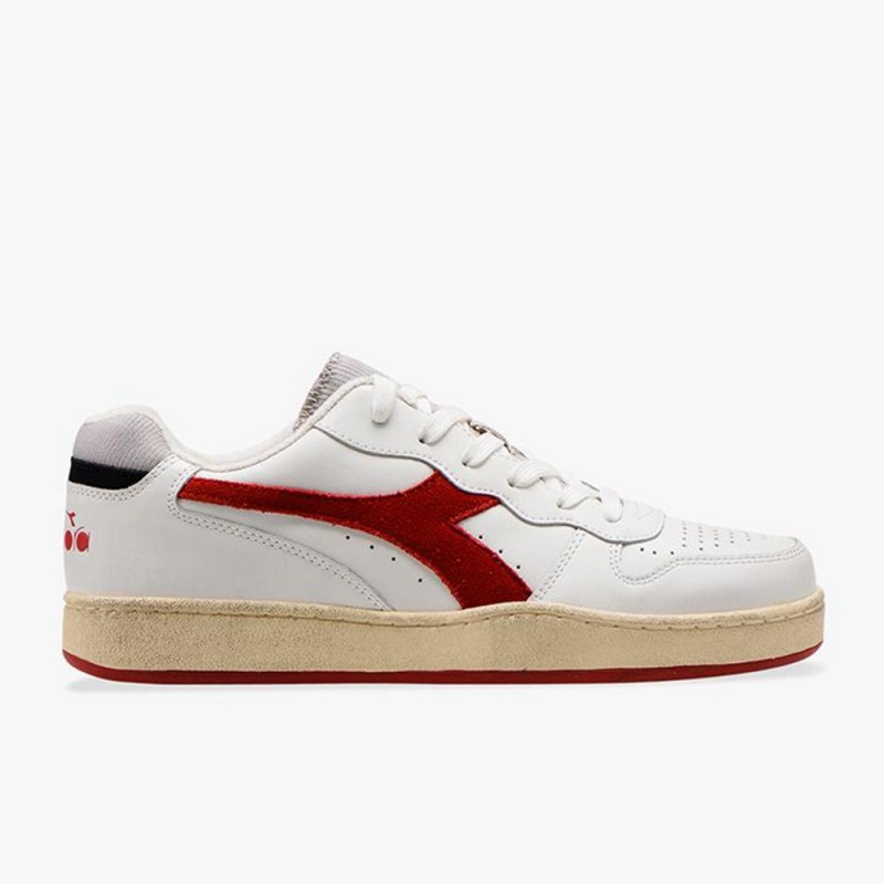 Basket Basse Diadora MI Basket Femme Rouge | MQOXNGY-51