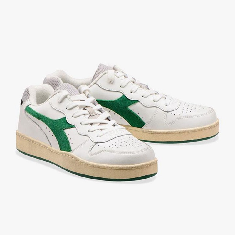 Basket Basse Diadora MI Basket Femme Vert | KXONFJT-40