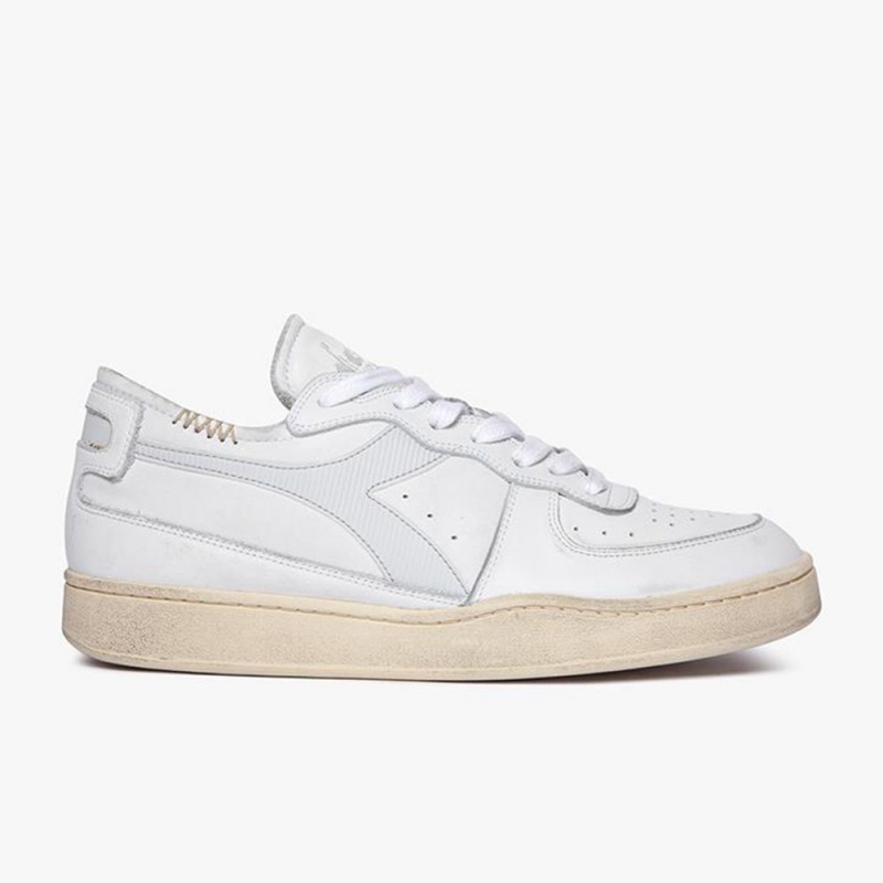 Basket Basse Diadora MI Basket Homme Blanche | HJTNIFX-34