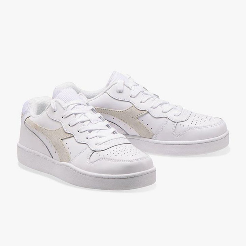 Basket Basse Diadora MI Basket Homme Blanche | BKYSJIH-95