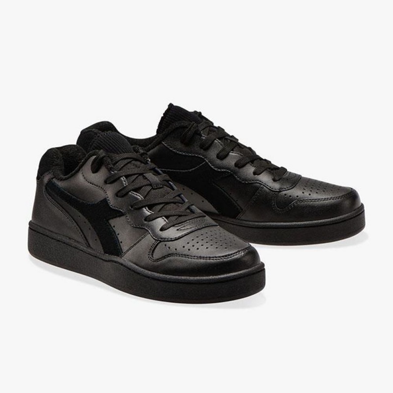 Basket Basse Diadora MI Basket Homme Noir | WRYHFOT-72