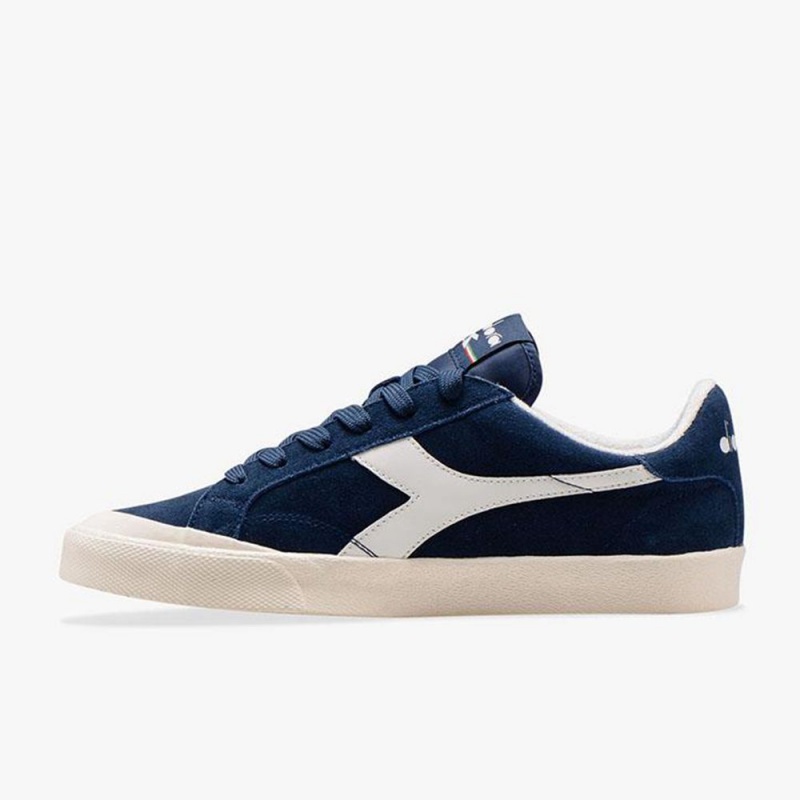 Basket Basse Diadora Melody Femme Bleu Marine | AWEMPBQ-74