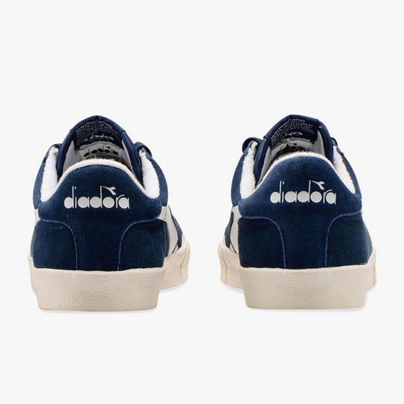 Basket Basse Diadora Melody Femme Bleu Marine | AWEMPBQ-74