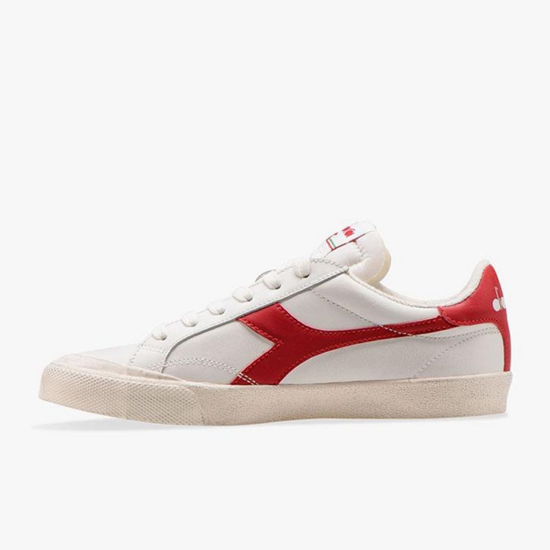 Basket Basse Diadora Melody Femme Rouge | IODRTBY-23