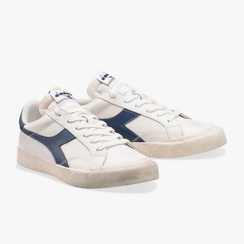 Basket Basse Diadora Melody Homme Bleu Marine | JPFIVCG-94