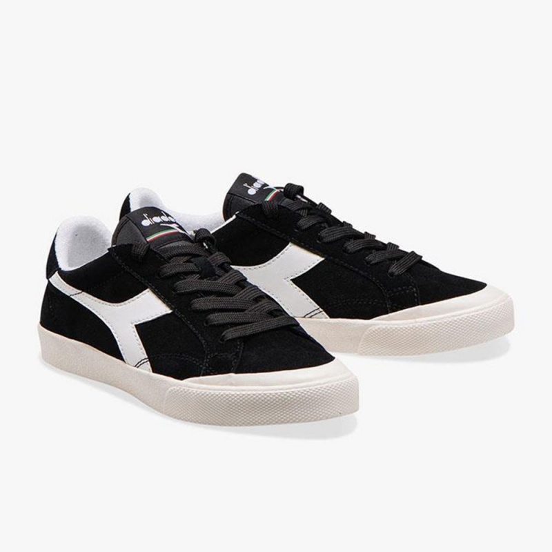 Basket Basse Diadora Melody Homme Noir | IXZAYWB-24