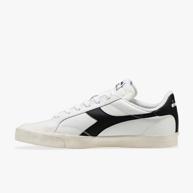 Basket Basse Diadora Melody Homme Noir | LJAQHTM-02