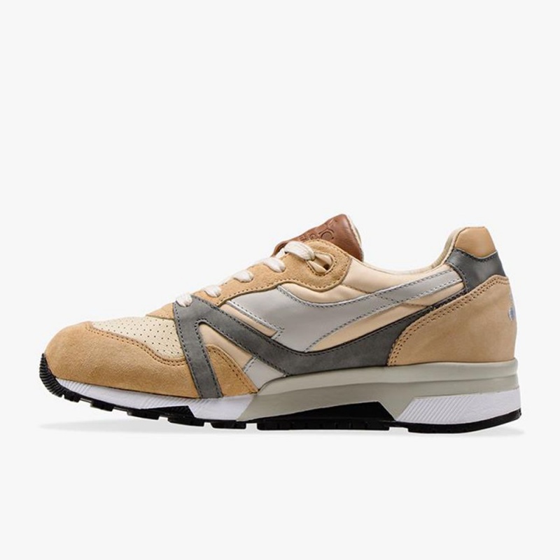 Basket Basse Diadora N9000 Homme Beige | KLNIRZF-64