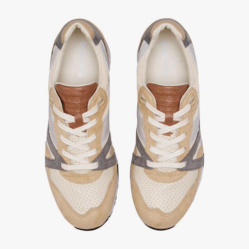 Basket Basse Diadora N9000 Homme Beige | KLNIRZF-64