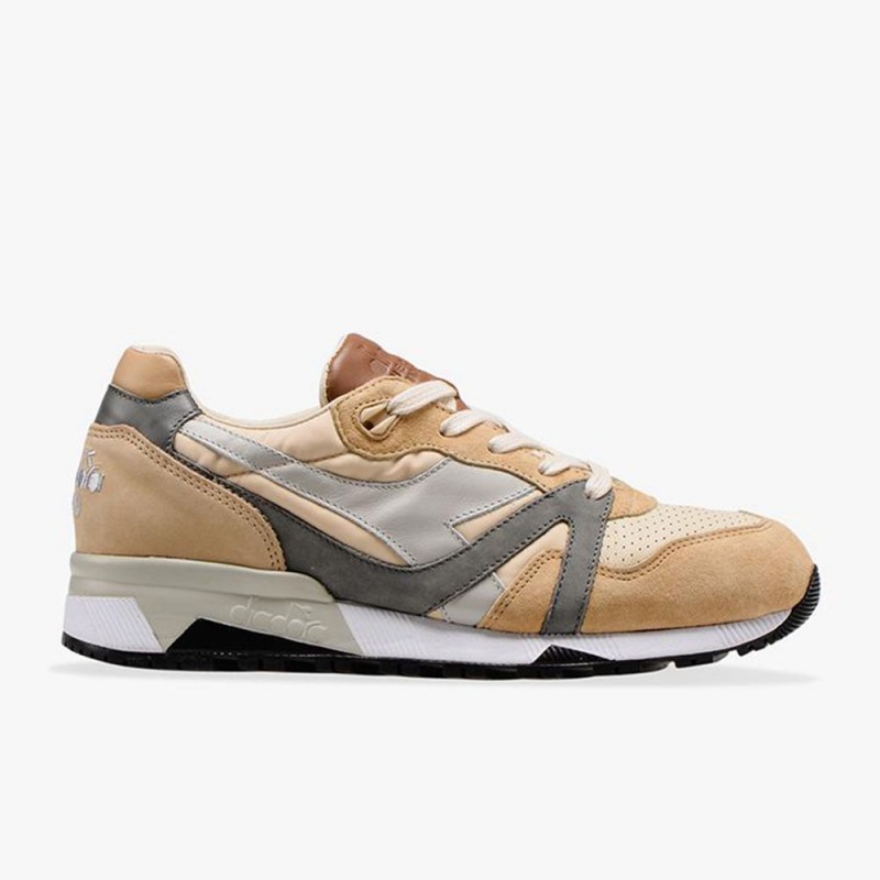 Basket Basse Diadora N9000 Homme Beige | KLNIRZF-64