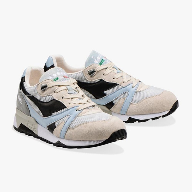 Basket Basse Diadora N9000 Homme Blanche | ZXRNYHM-79