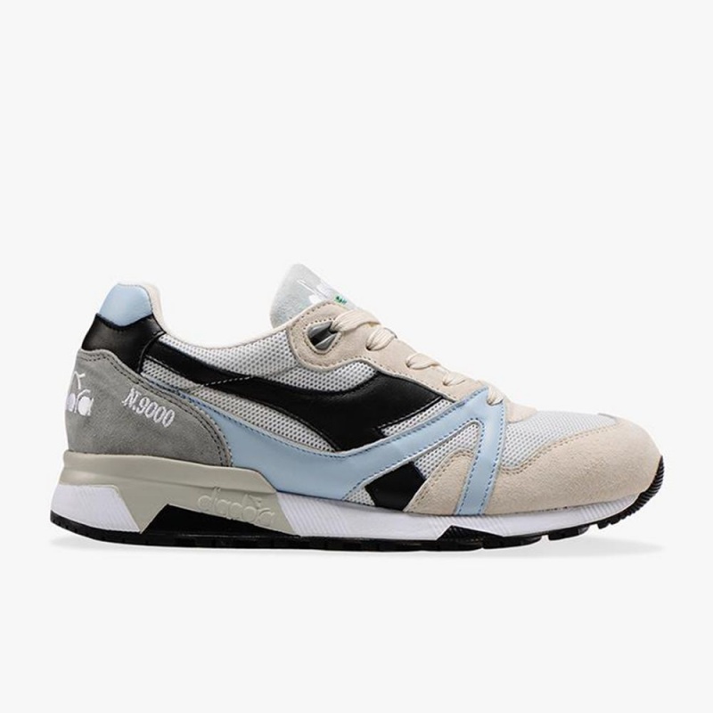 Basket Basse Diadora N9000 Homme Blanche | ZXRNYHM-79