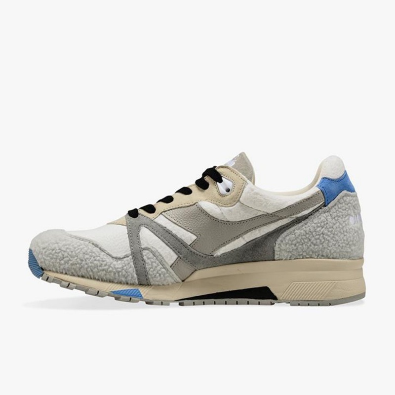 Basket Basse Diadora N9000 Homme Grise | UKJFGQE-95