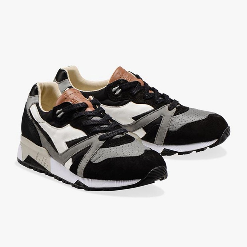 Basket Basse Diadora N9000 Homme Grise | ASLUOXN-79