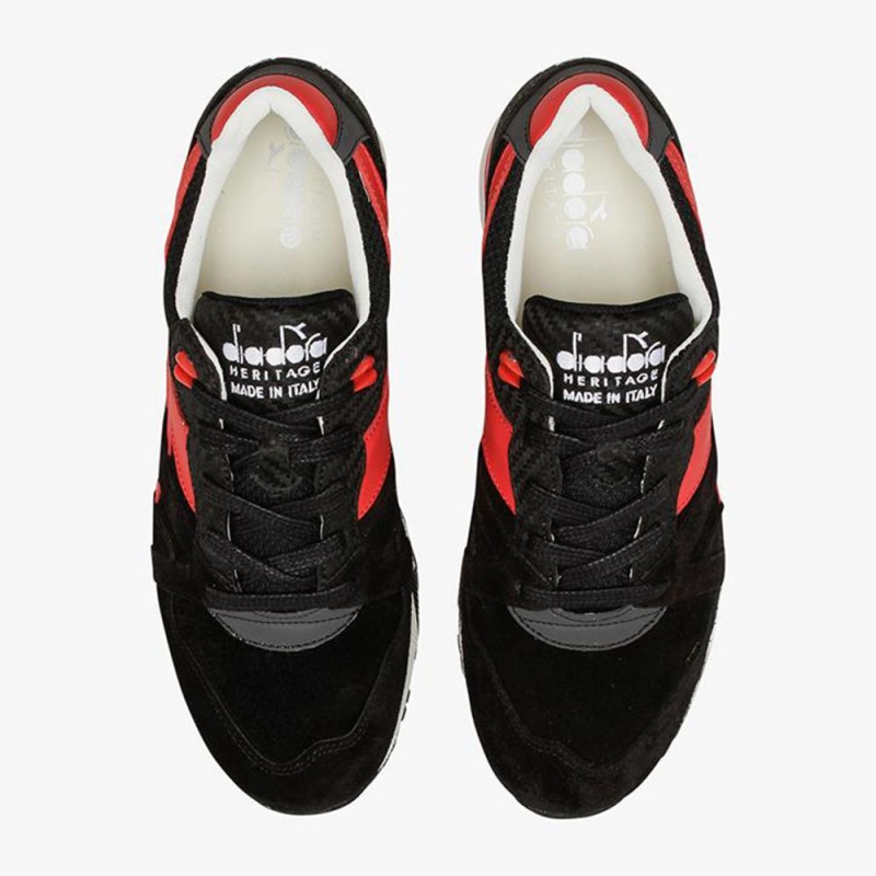 Basket Basse Diadora N9000 Homme Noir | PCBFTEQ-90