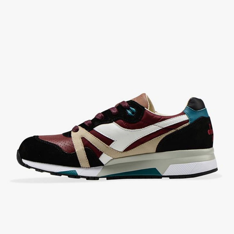 Basket Basse Diadora N9000 Homme Rouge | CMWYBTR-28