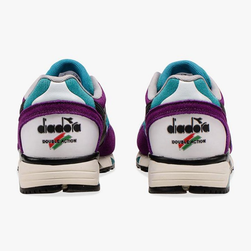 Basket Basse Diadora N9002 Homme Violette | ZMRBJVT-10