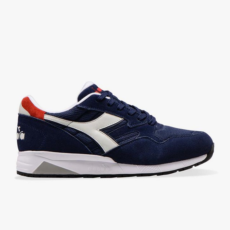 Basket Basse Diadora N902 Femme Bleu Marine | RVQHLOJ-08