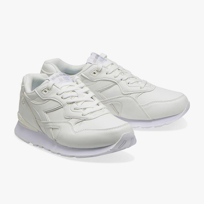 Basket Basse Diadora N.92 Femme Blanche | NQGDBCX-36