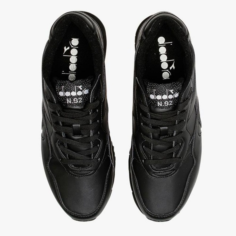 Basket Basse Diadora N.92 Femme Noir | FZLWYJK-34