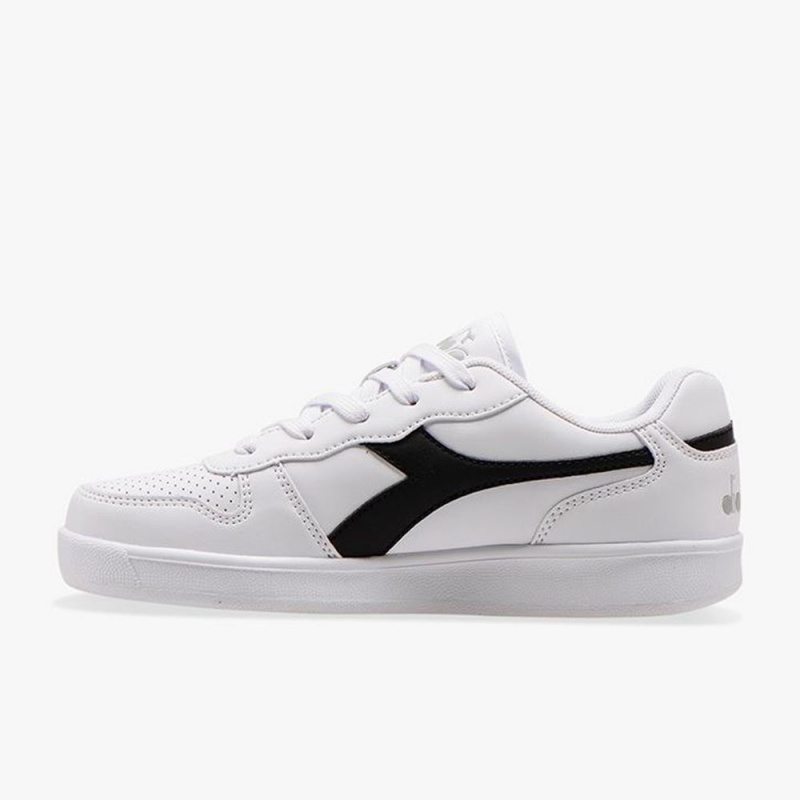 Basket Basse Diadora Playground Enfant Blanche | PXTUAHW-01