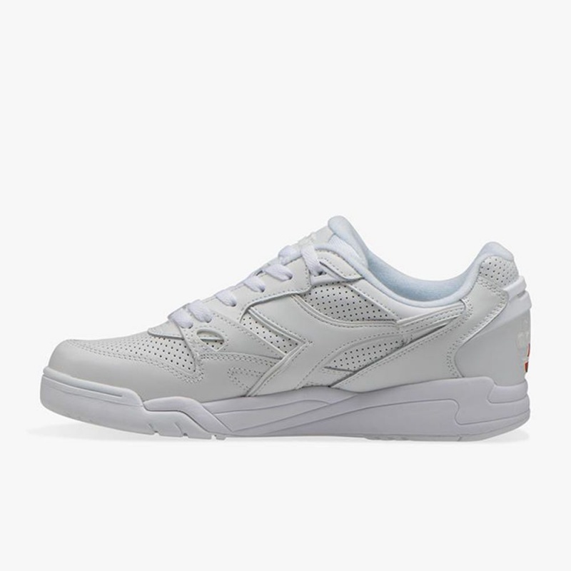 Basket Basse Diadora Rebound Homme Blanche | RQTUYLI-36