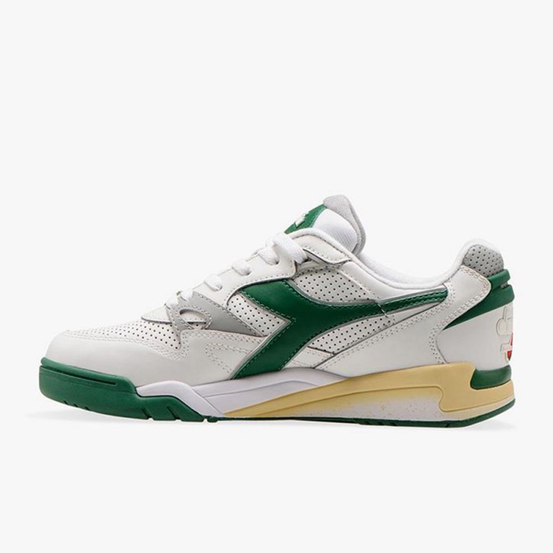 Basket Basse Diadora Rebound Homme Vert | MTZWSBK-38