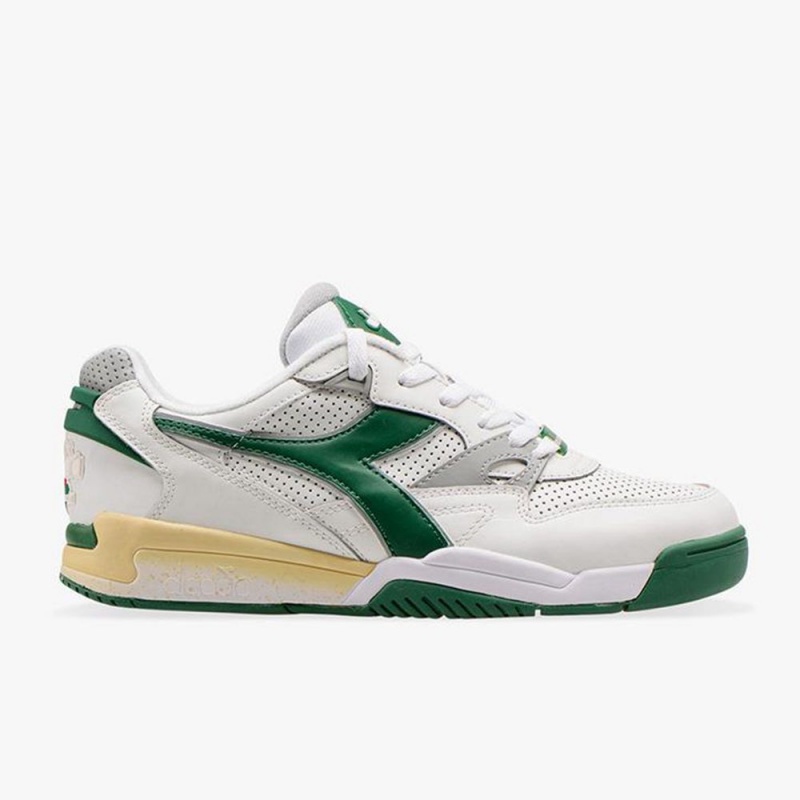 Basket Basse Diadora Rebound Homme Vert | MTZWSBK-38