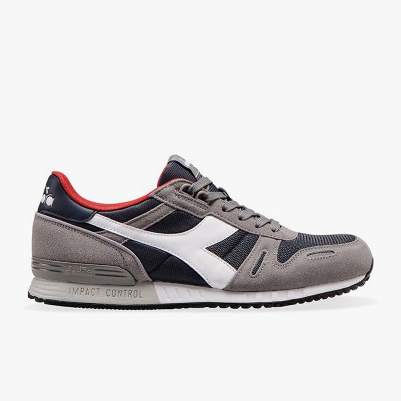 Basket Basse Diadora Titan Femme Grise | TUWJBSC-27