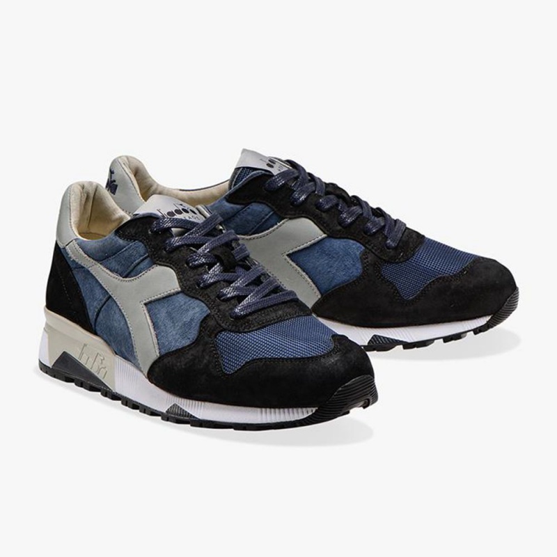 Basket Basse Diadora Trident Homme Bleu Marine | BAPXSKC-91