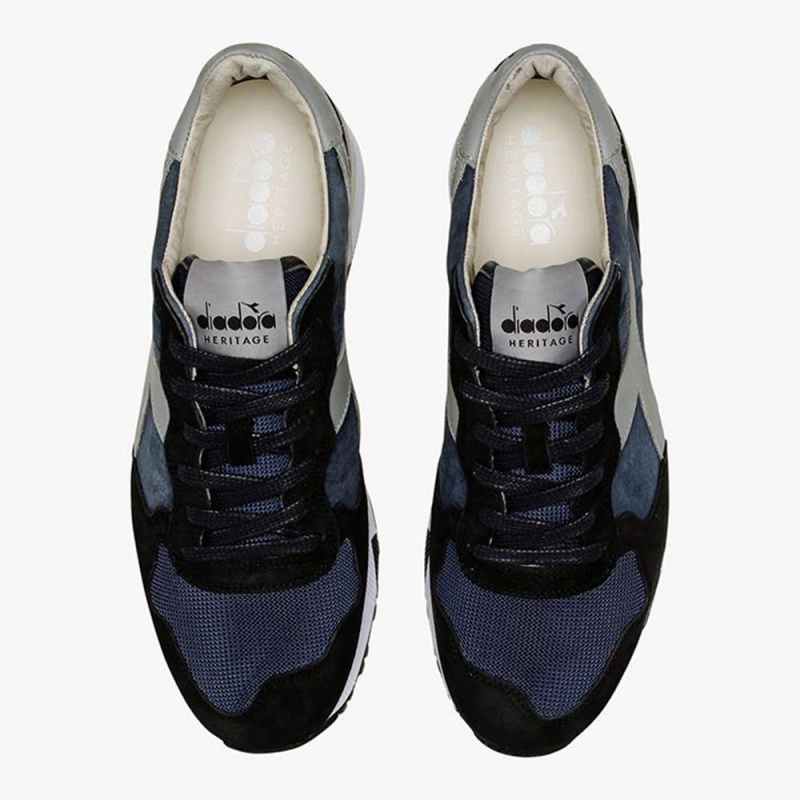 Basket Basse Diadora Trident Homme Bleu Marine | BAPXSKC-91