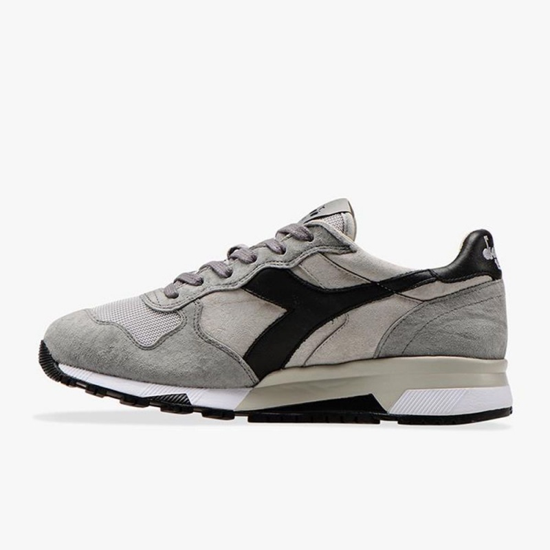 Basket Basse Diadora Trident Homme Grise | NFIHSAZ-12