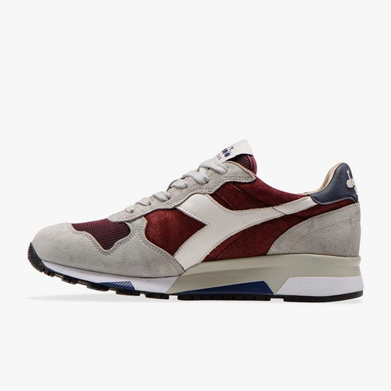 Basket Basse Diadora Trident Homme Rouge | UWHVMXG-80