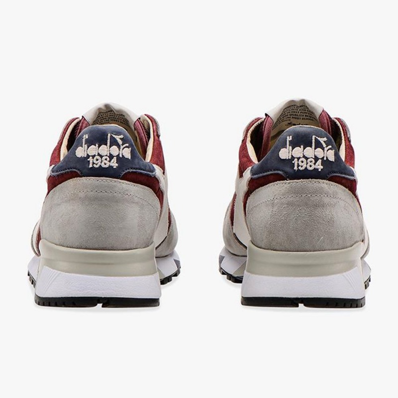 Basket Basse Diadora Trident Homme Rouge | UWHVMXG-80