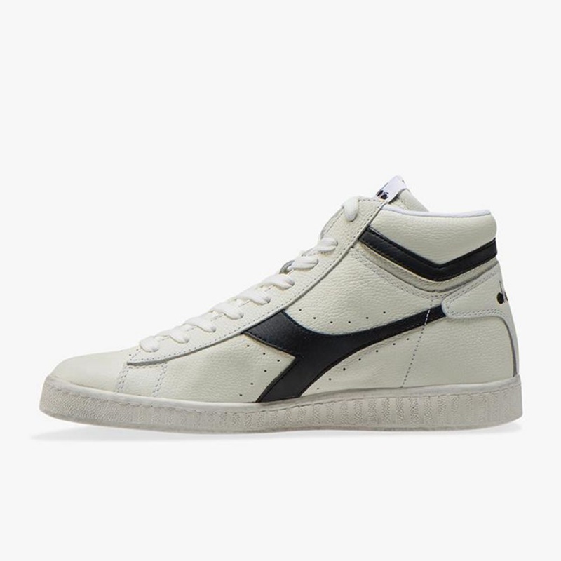 Basket Montante Diadora Game Homme Blanche | FJHEYRW-84