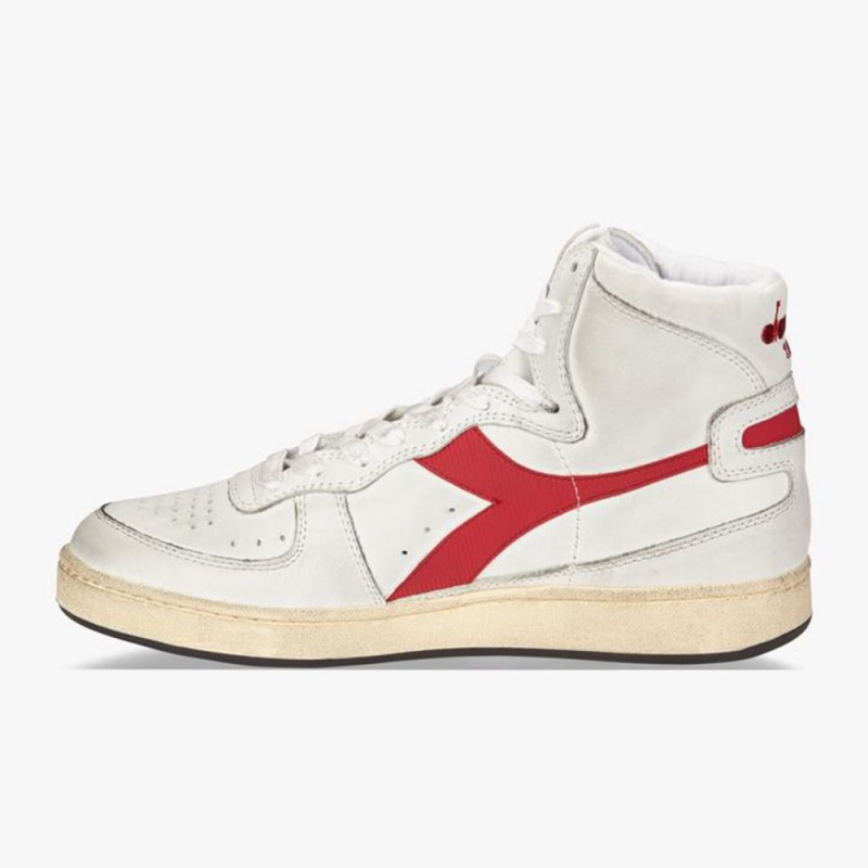 Basket Montante Diadora MI Basket Homme Rouge | FASYVDR-97