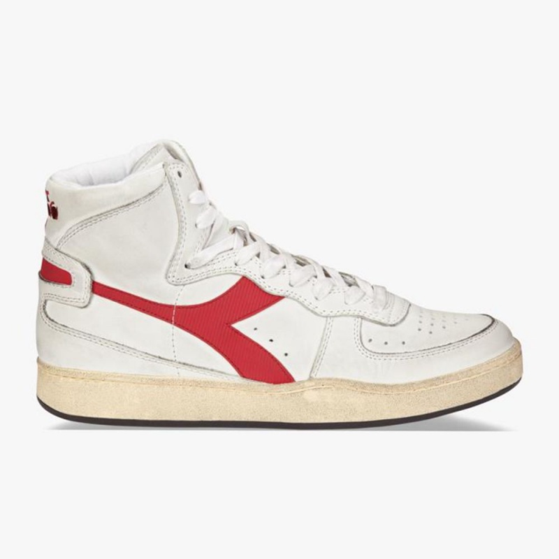 Basket Montante Diadora MI Basket Homme Rouge | FASYVDR-97