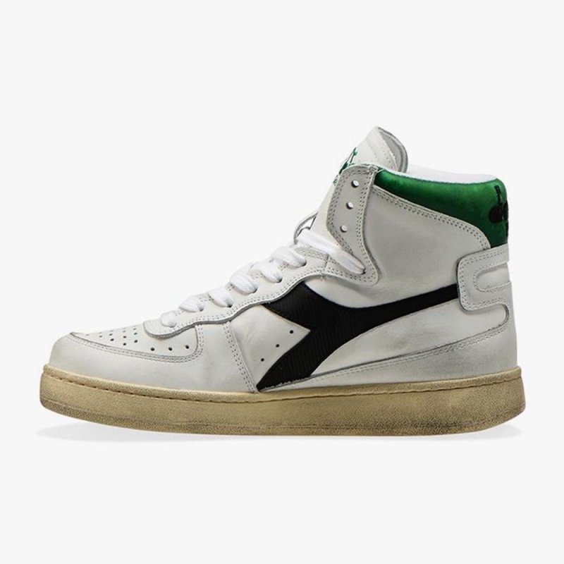 Basket Montante Diadora MI Basket Homme Vert | FJLWPSV-79