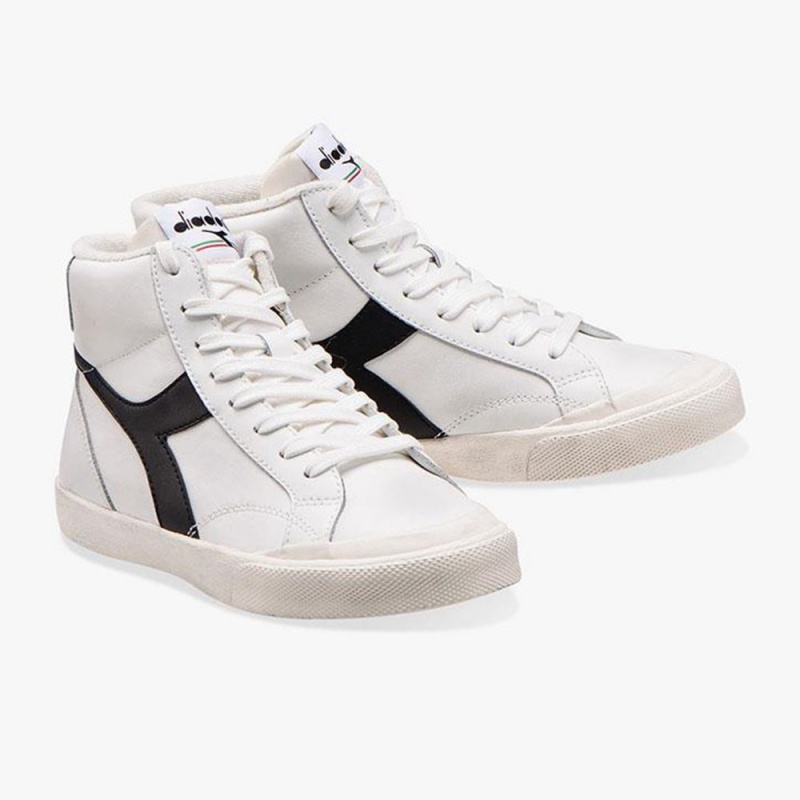 Basket Montante Diadora Melody Homme Noir | SLNUDGH-01