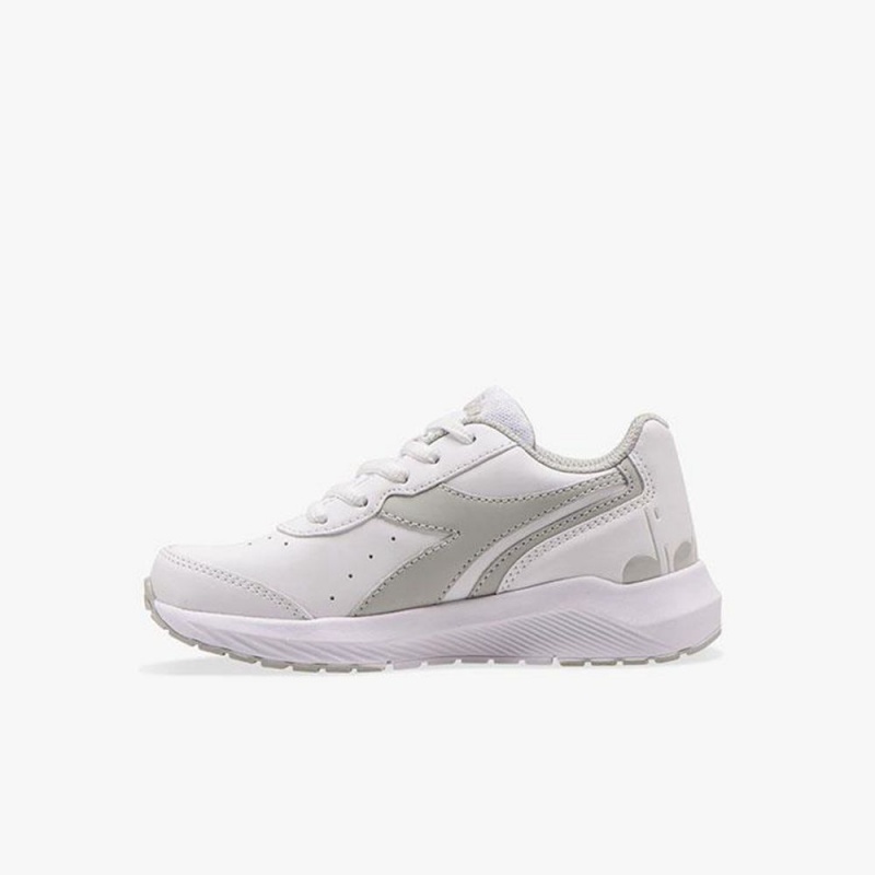 Chaussure Running Diadora Falcon Enfant Blanche | FIQLAGY-92