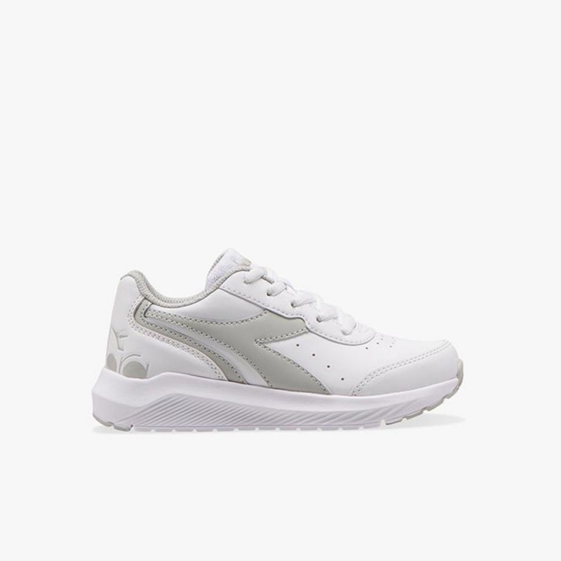 Chaussure Running Diadora Falcon Enfant Blanche | FIQLAGY-92