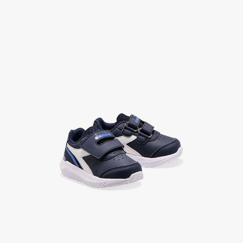 Chaussure Running Diadora Falcon Enfant Bleu Marine | SGOYFWT-93