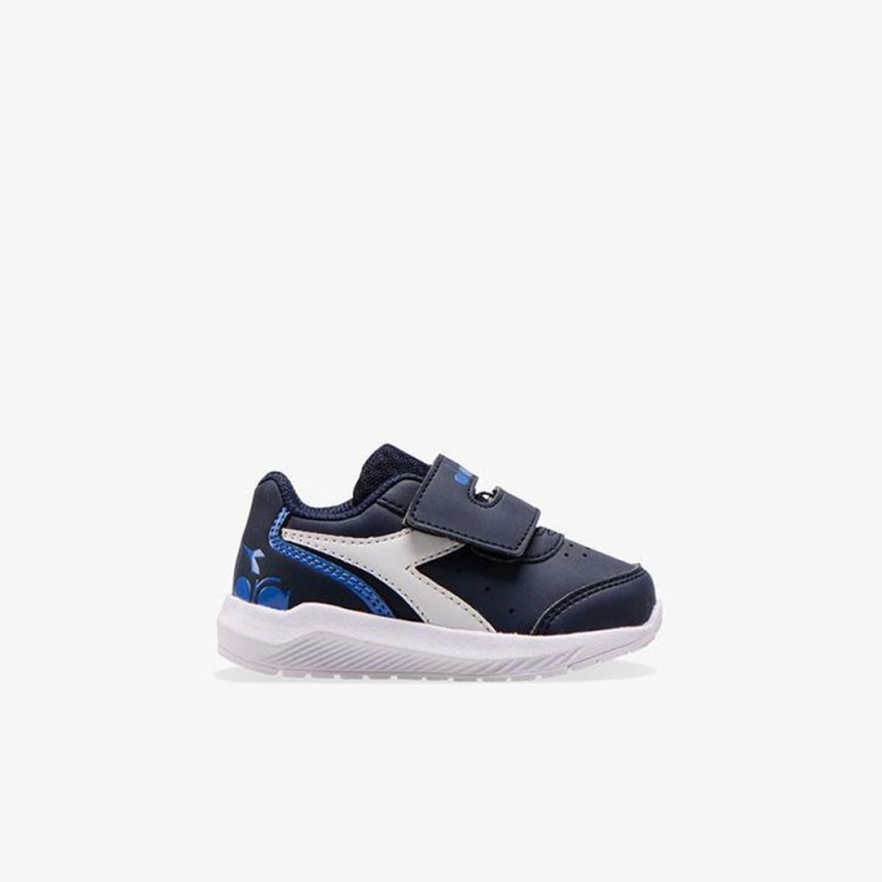 Chaussure Running Diadora Falcon Enfant Bleu Marine | SGOYFWT-93