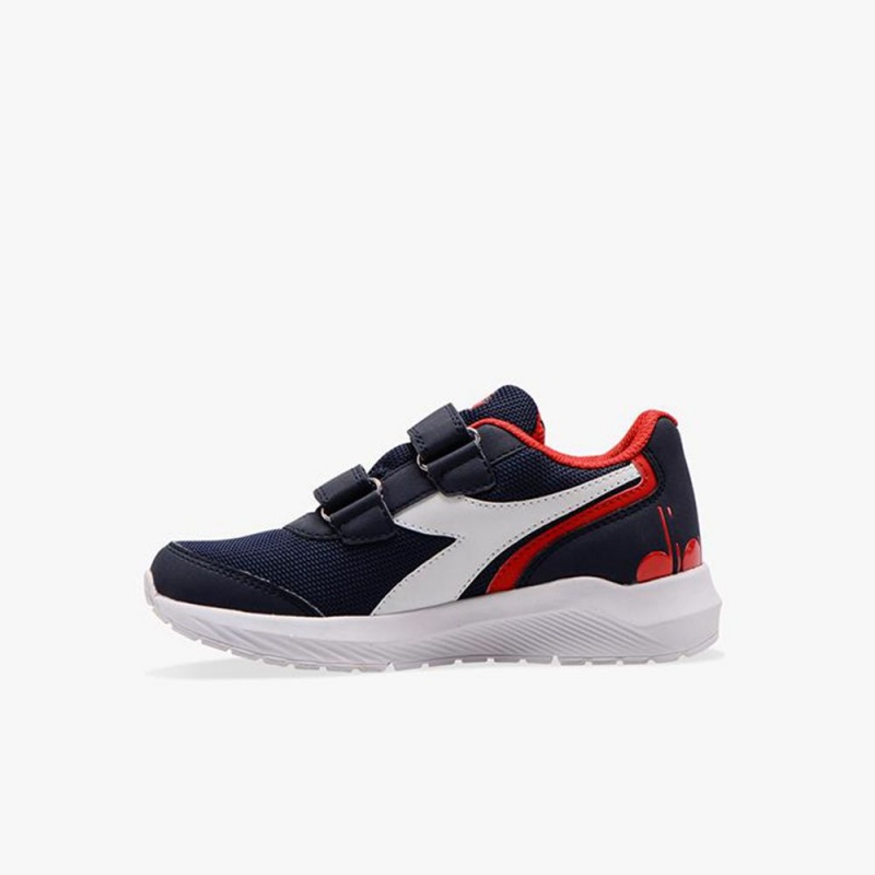 Chaussure Running Diadora Falcon Enfant Bleu Marine | PJDIKCO-69