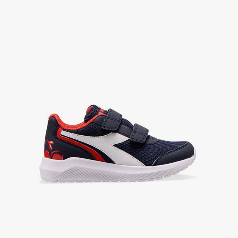 Chaussure Running Diadora Falcon Enfant Bleu Marine | PJDIKCO-69