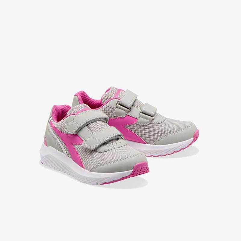 Chaussure Running Diadora Falcon Enfant Grise | HUGFVJK-75