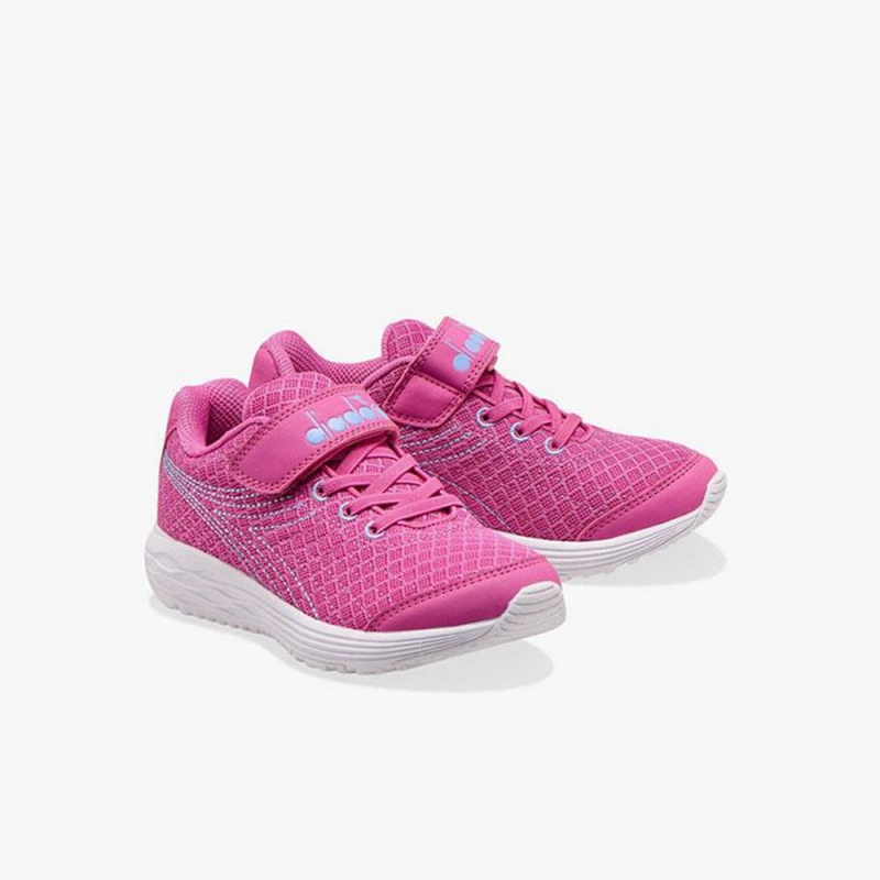 Chaussure Running Diadora Flamingo Enfant Rose | ULOGRVF-24